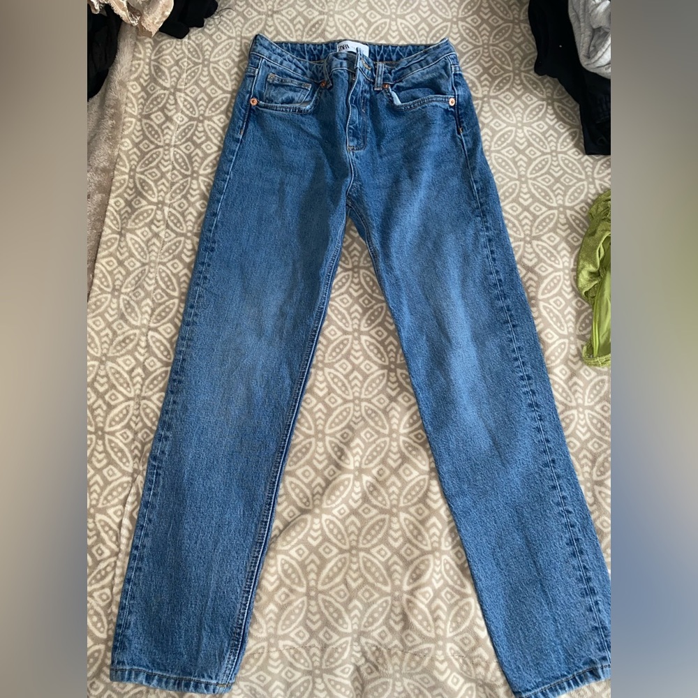 Zara straight leg jeans